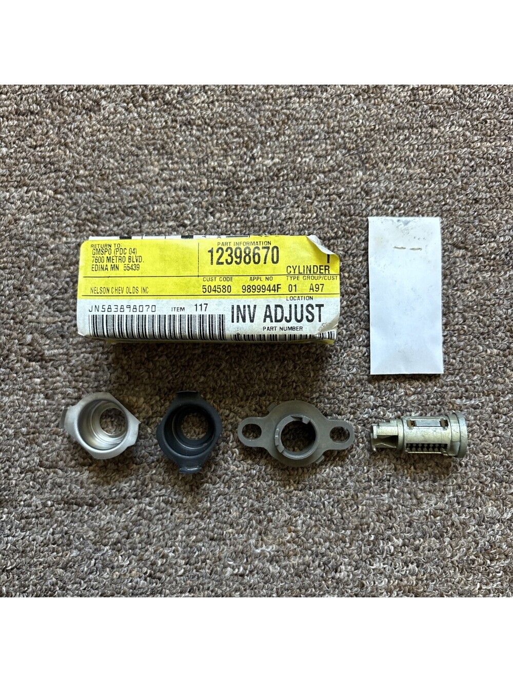 GM OEM Cylinder Lock Latch For A Beretta Lumina Fiero Firebird 12398670